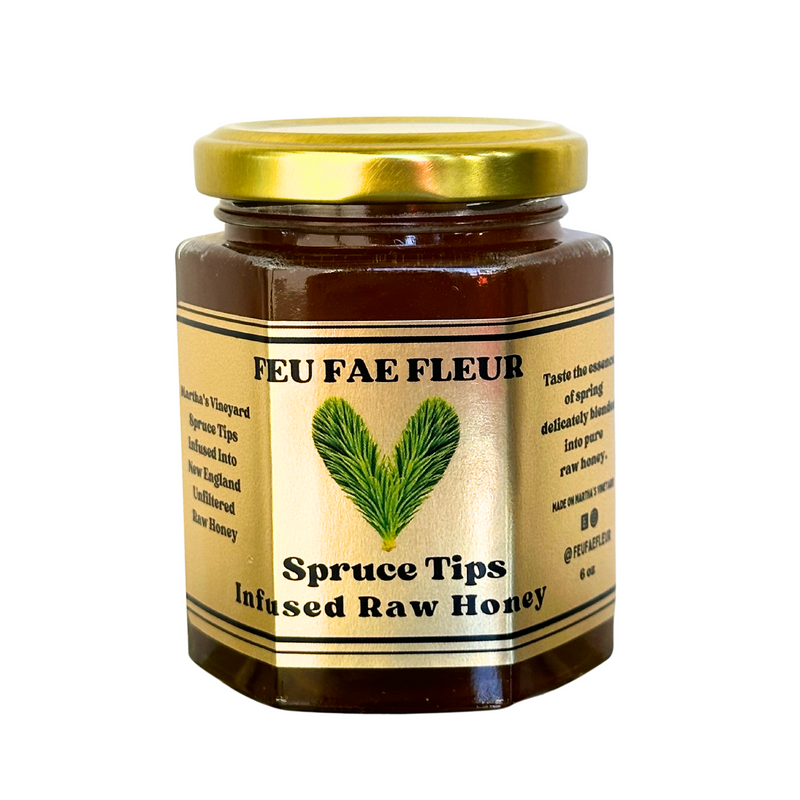 Spruce Tip Infused Raw Honey
