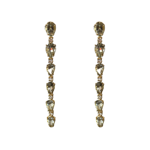 Elongate Pear Shape Drop Earrings Timeless Martha's Vineyard