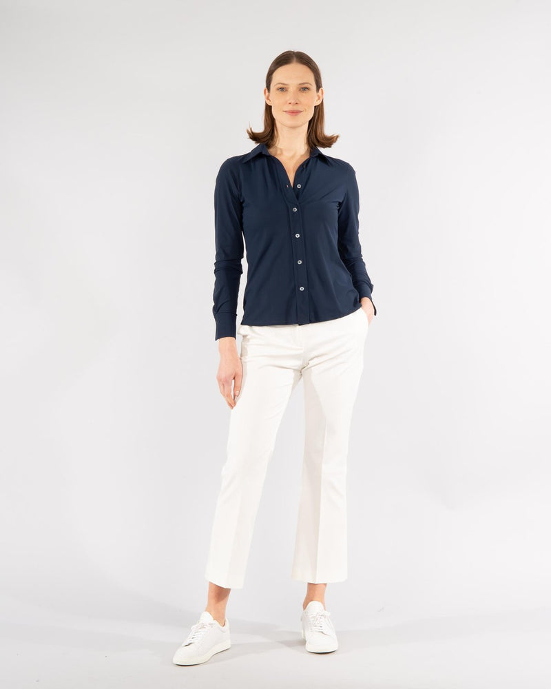 Caliban Skin-Like Button Down Shirt Timeless Martha's Vineyard