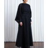 Palmer / / Harding Comfort Found Gown Black Organza Fringe Timeless Martha's Vineyard 