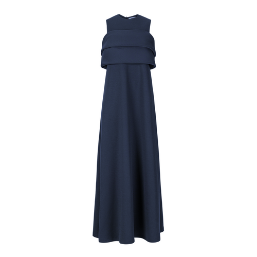 Natan Boheme Winter Weight Maxi Dress Navy Timeless Martha's Vineyard 