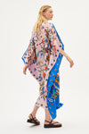 Rianna and Nina Greek Kaftan - Caravi Blue Pink Timeless Martha's Vineyard