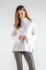 Amina Rubinacci Neffa Wool Turtleneck Sweater Timeless Martha's Vineyard