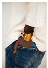 Cloe Silk Sweater - Denim Blue