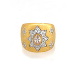 Star Pattern Vermeil Ring Timeless Martha's Vineyard