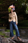 Maison Common Gold Signature Cotton Tweed Jacket Timeless Martha's Vineyard 