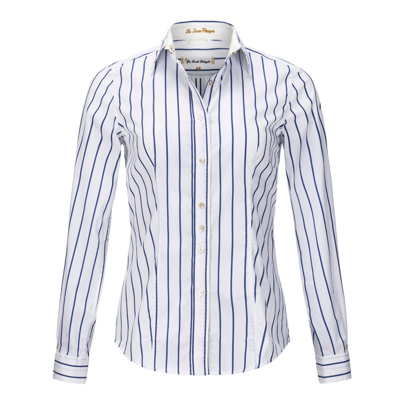 Le Sarte Pettegole Fitted Classic Shirt - Timeless Martha's Vineyard