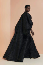 Palmer / / Harding Black Sparkle Encompass Taffeta Gown Timeless Martha's Vineyard 