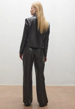 Arma Emy Leather Jacket - Brown Timeless Martha's Vineyard