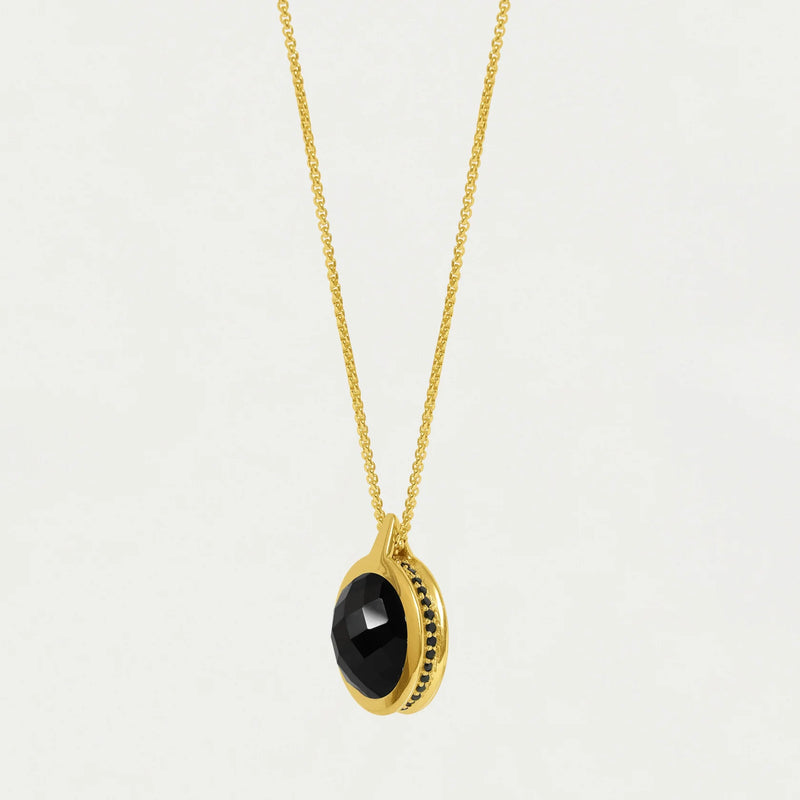 Dean Davidson Lamu Pendant Tigers Eye Black Onyx Timeless Martha's Vineyard 