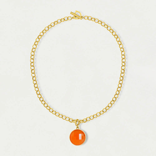 Dean Davidson Signature Collar - Orange Onyx Timeless Martha's Vineyard
