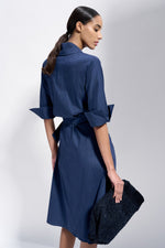 Caen Wrap Dress - Poppy Red