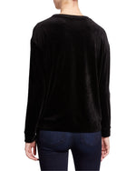 Majestic Filatures Velvet Sweatshirt Timeless Martha's Vineyard 