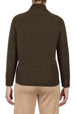 Purotatto Mock Neck Cashmere Sweater Timeless Martha's Vineyard 