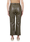 Purotatto Boot-Cut Leather Trousers - More Colors Timeless Martha's Vineyard