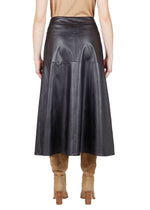 Purotatto Leather Skirt Timeless Martha's Vineyard