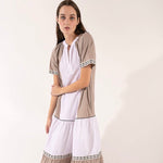 Tiered Maxi Dress - Persimmon Orange