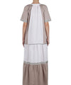 Tiered Maxi Dress - Persimmon Orange
