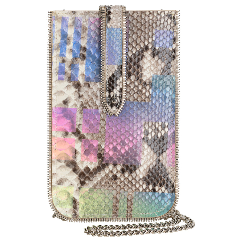 Coralie Paris Smartphone Pouchette - Monet Python Timeless Martha's Vineyard