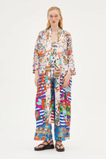 Rianna and Nina Greek Kimono - Caravi Pink  Timeless Martha's Vineyard