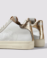  P448 Thea Mid Millenium Gold Sneaker Timeless Martha's Vineyard 
