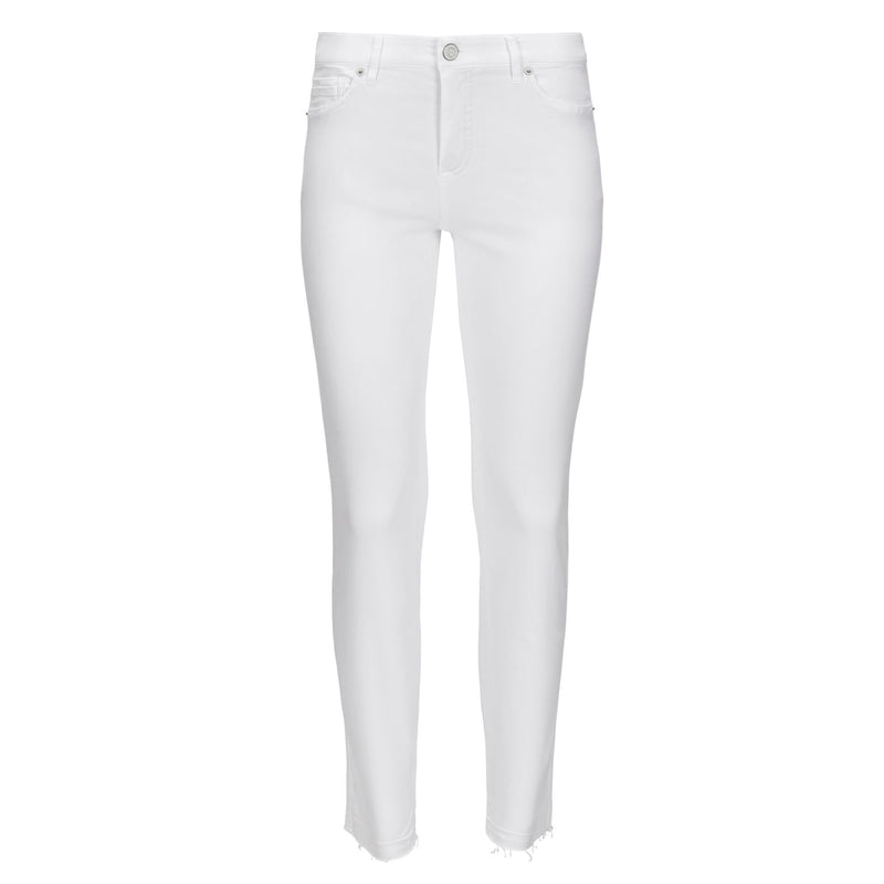 Jane Coloured Denim - White