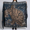 Sabina Savage Lunar Leopard Silk Twill Rectangle Scarf Timeless Martha's Vineyard 