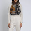 Sabina Savage Floating Rabbits Silk Twill Rectangle Scarf Timeless Martha's Vineyard 