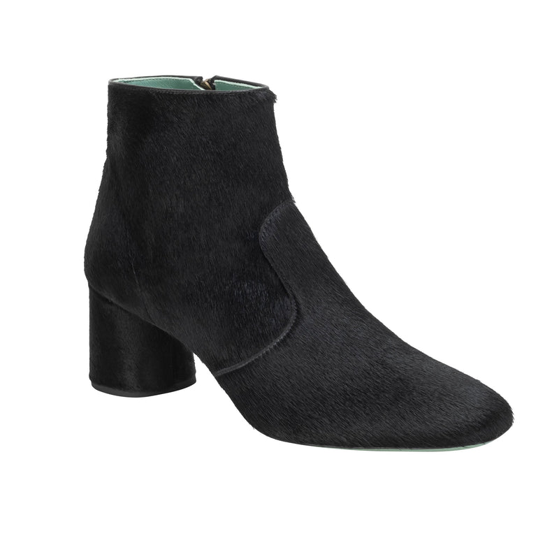 Paola D'Arcano Ankle Boot - Nero Pony Timeless Martha's VIneyard