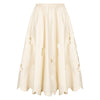 Meimeij Floral Skirt - Cream Timeless Martha's Vineyard