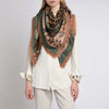 Sabina Savage The Jaguar's Paradise Wool + Silk Scarf Timeless Martha's Vineyard 