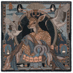 Sabina Savage The Song Deer Wool + Silk Scarf Storm Timeless Martha's Vineyard 