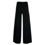 D.Exterior Pull on Wide Leg Winter Pant - Black Timeless Martha's Vineyard