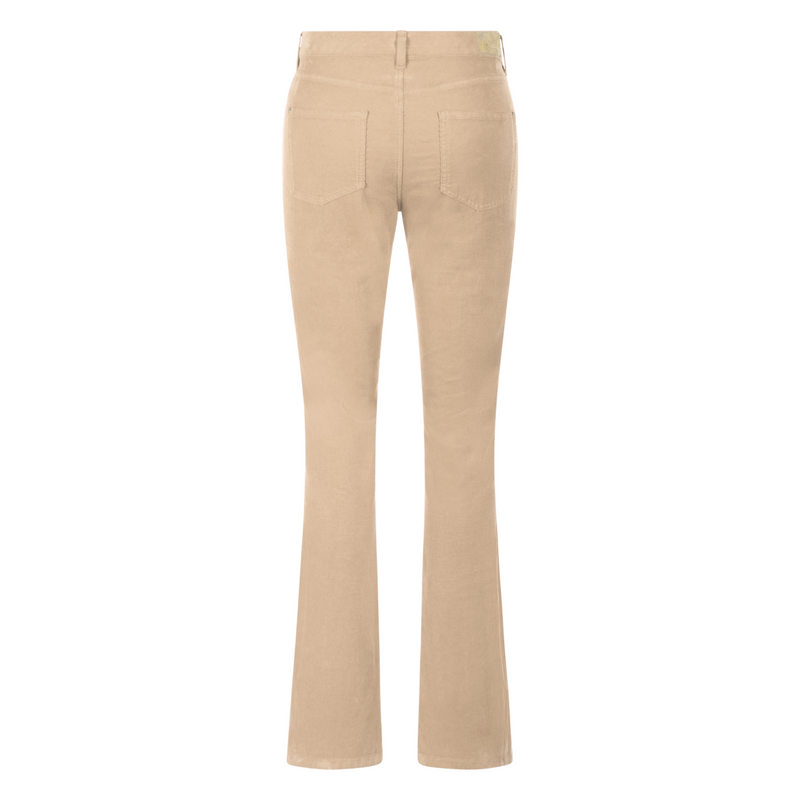 Raffaello Rossi Vic Corduroy Bootcut Pant Beige Timeless Martha's Vineyard 