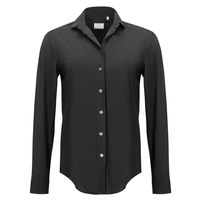 caliban dress shirts Caliban Men's Long Sleeve Pleated Back Button Down Dress Shirt White 43/17