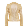 Maison Common Gold Signature Cotton Tweed Jacket Timeless Martha's Vineyard 