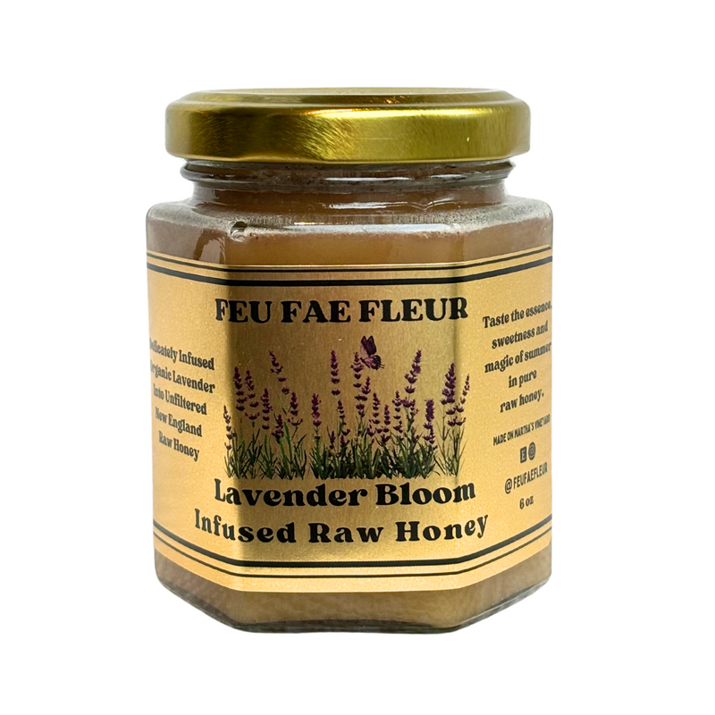 Lavender Infused Raw Honey