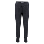 Raffaello Rossi Candice Pant in Charcoal Blue Vegan Suede Timeless Martha's Vineyard 