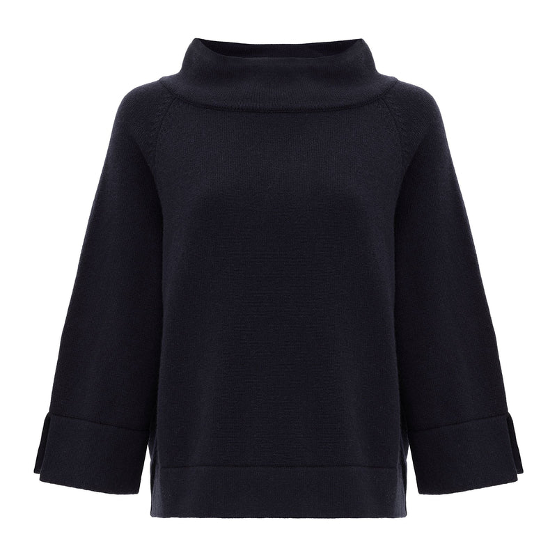 La Fée Parisienne Couture Sweater - Navy Timeless Martha's Vineyard