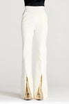Palmer / / Harding Ecru Cotton Drill Entirety Trouser Timeless Martha's Vineyard