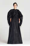 Palmer / / Harding Black Sparkle Encompass Taffeta Gown Timeless Martha's Vineyard 