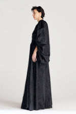 Palmer / / Harding Black Sparkle Encompass Taffeta Gown Timeless Martha's Vineyard 