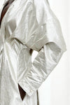 Honesty Opens Linen Gown - Silver