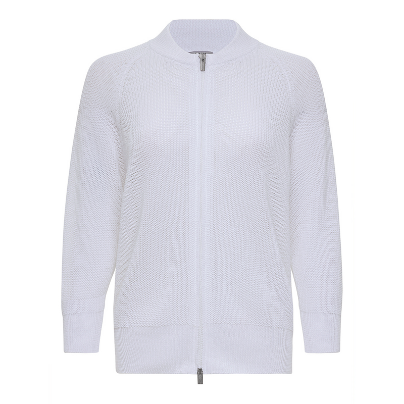Peserico Knitted Zip Up Jacket Timeless Martha's Vineyard