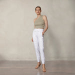 Raffaello Rossi The Candy Pant in White Timeless Martha's Vineyard 