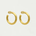Dune Mini Hoop - Gold