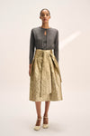 Natan Gold Drima Belted Midi Skirt Timeless Martha's Vineyard 