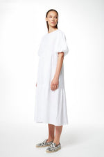 Peserico Puff Sleeve Linen Dress - Timeless Martha's Vineyard