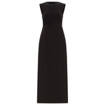 Peserico Sleeveless Dress - Black Timeless Martha's Vineyard