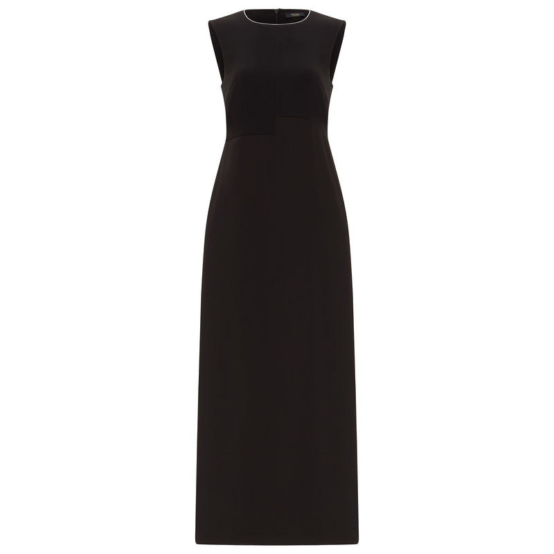 Peserico Sleeveless Dress - Black Timeless Martha's Vineyard
